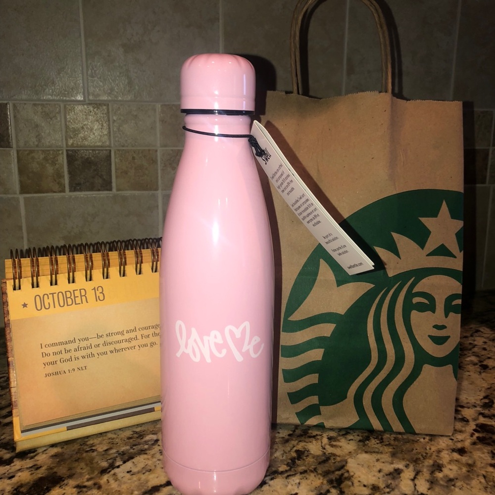 Starbucks Matte Pink LOVE Swell